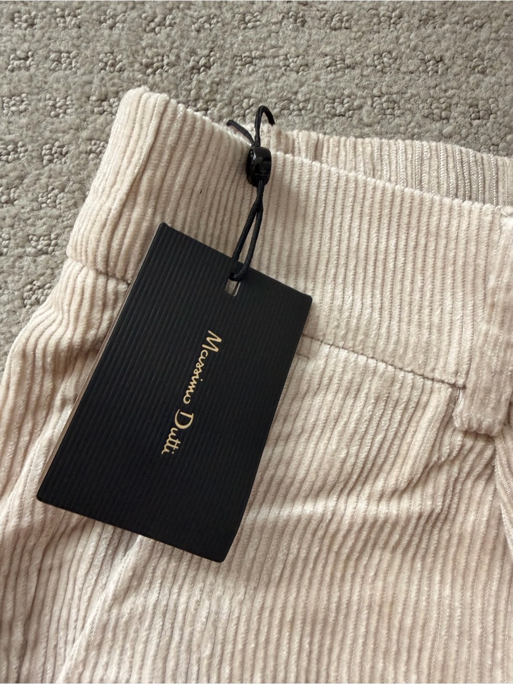 Massimo Dutti Corduroy Pants NWT